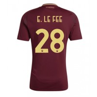 Camisa de Futebol AS Roma Enzo Le Fee #28 Equipamento Principal 2024-25 Manga Curta